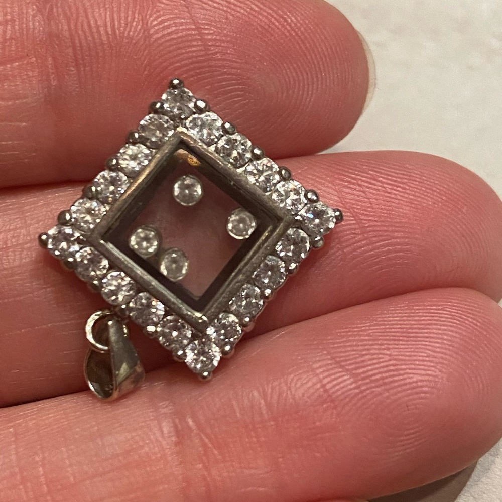Chopard style pendant